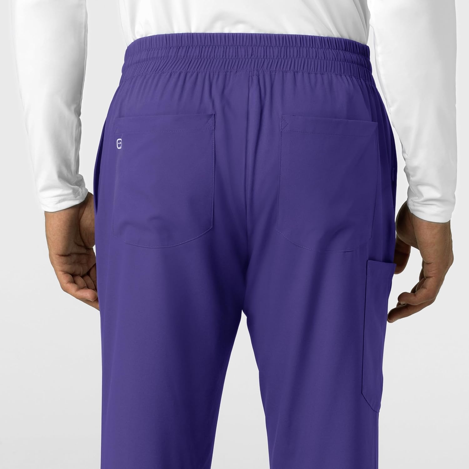 image:imageWink Boundless Mens Straight Leg Scrub PantGrape
