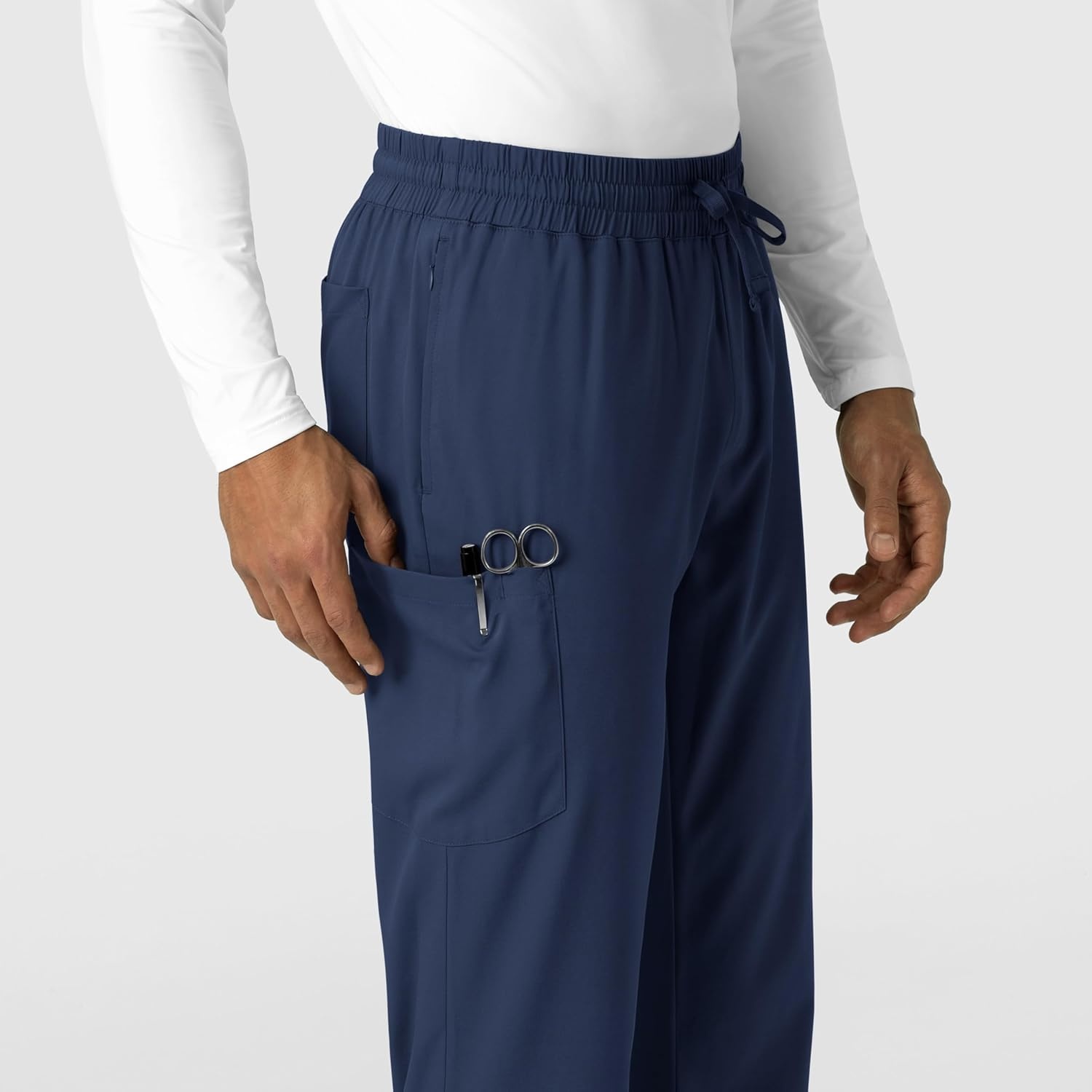 image:imageWink Boundless Mens Straight Leg Scrub PantNavy