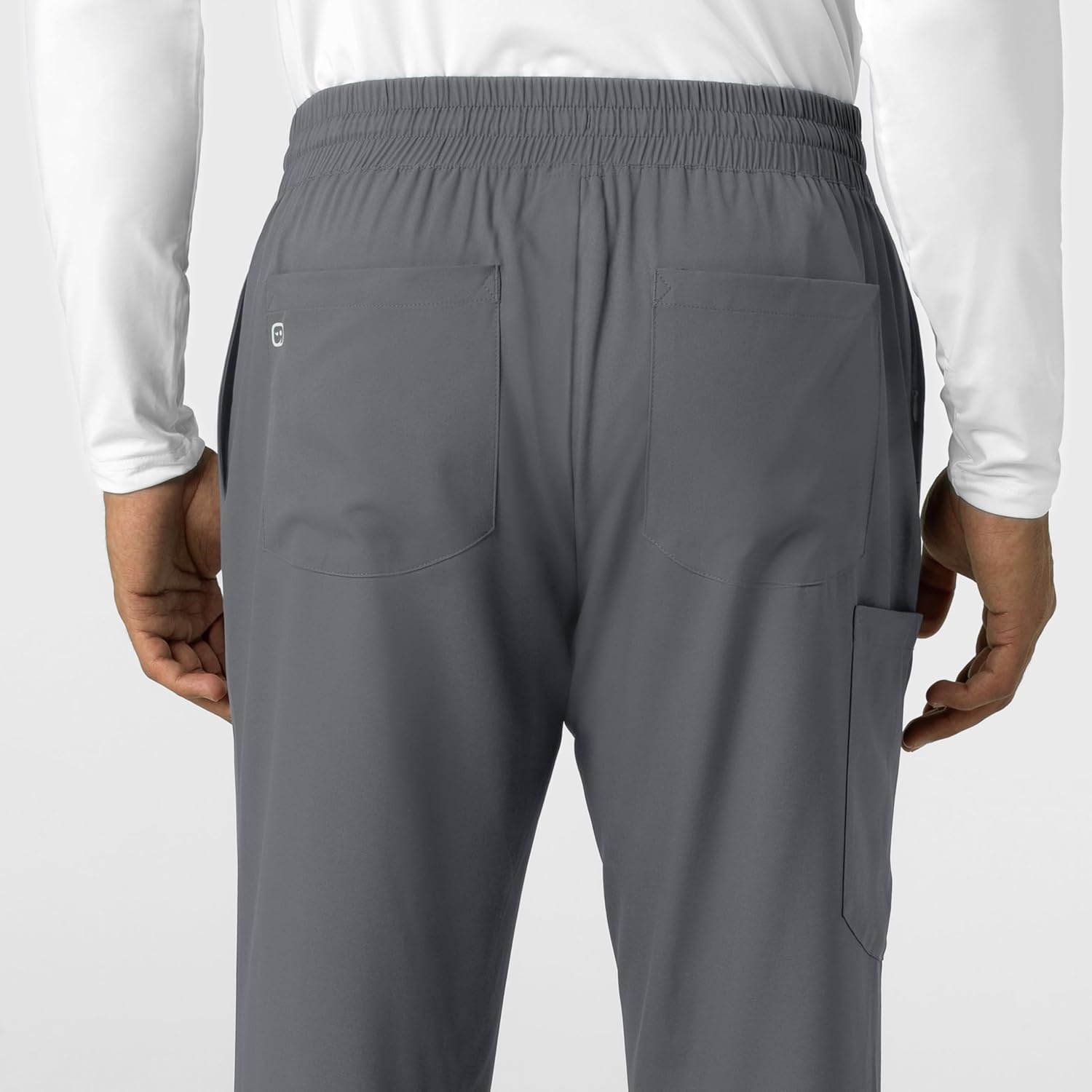 image:imageWink Boundless Mens Straight Leg Scrub PantPewter