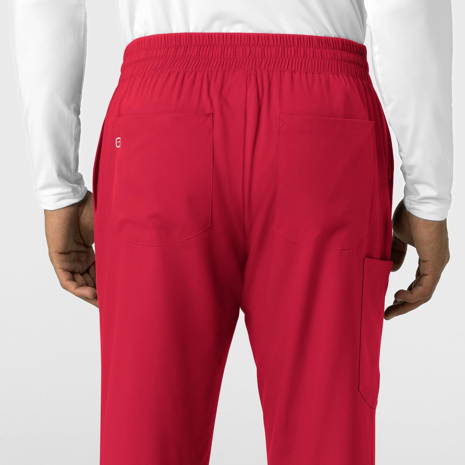 image:imageWink Boundless Mens Straight Leg Scrub PantRed