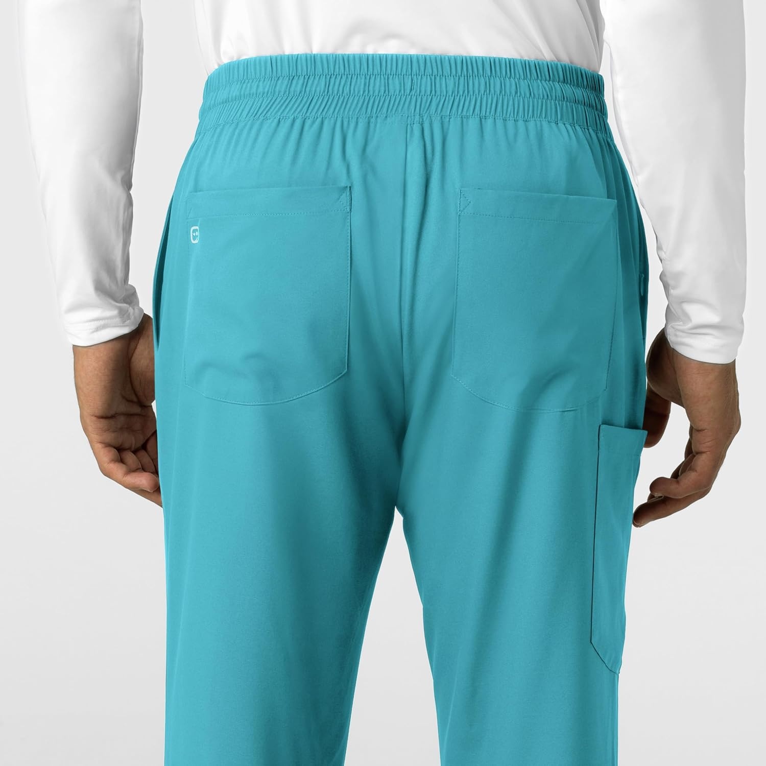 image:imageWink Boundless Mens Straight Leg Scrub PantTeal
