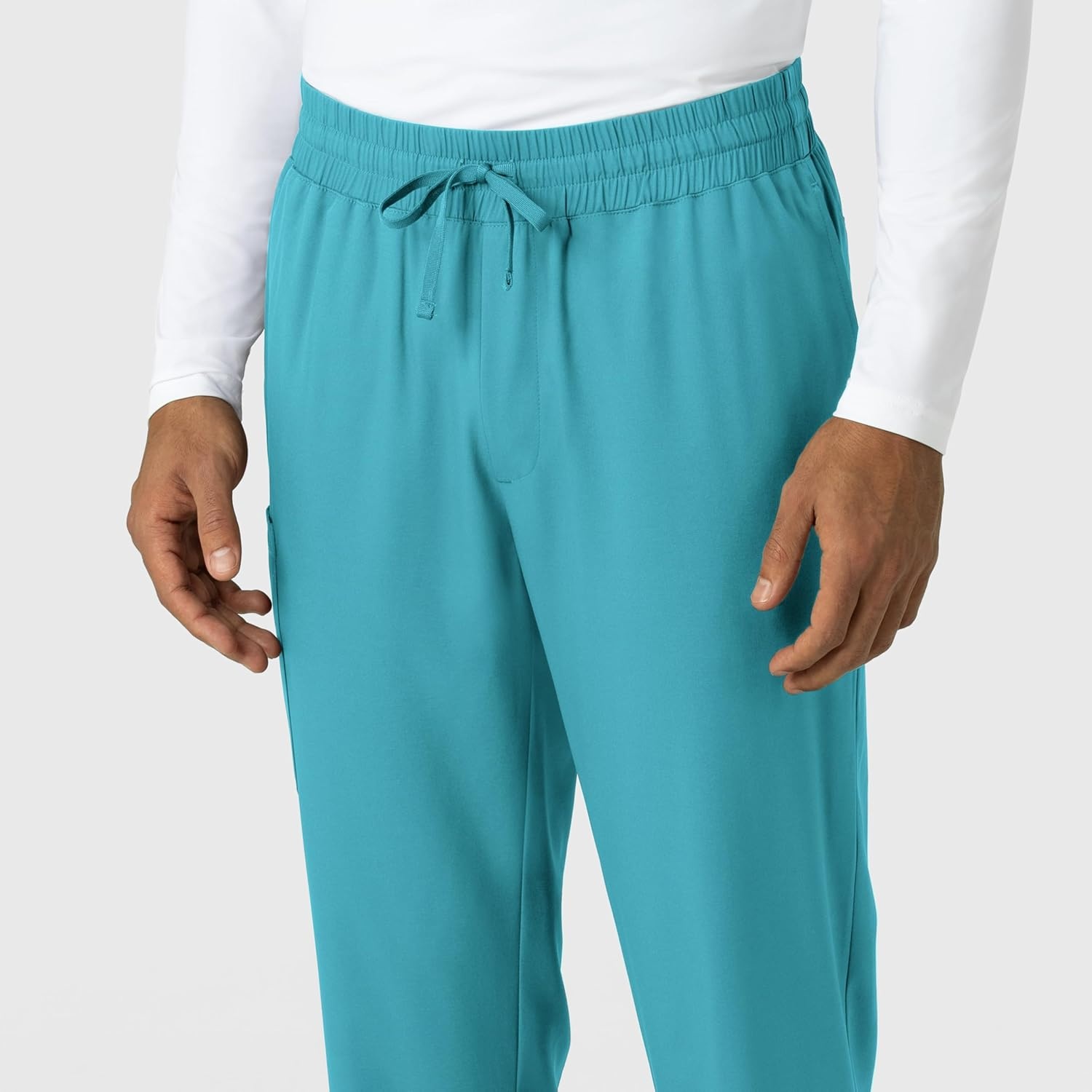 image:imageWink Boundless Mens Straight Leg Scrub PantTeal