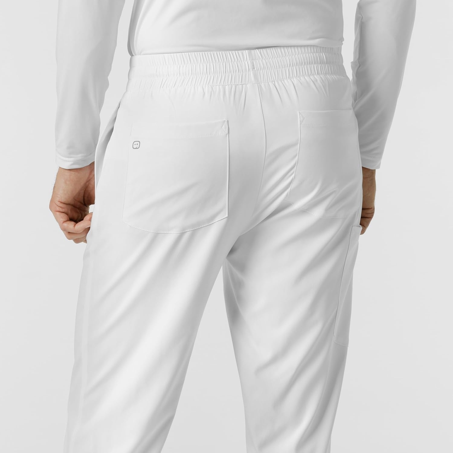 image:imageWink Boundless Mens Straight Leg Scrub PantWhite
