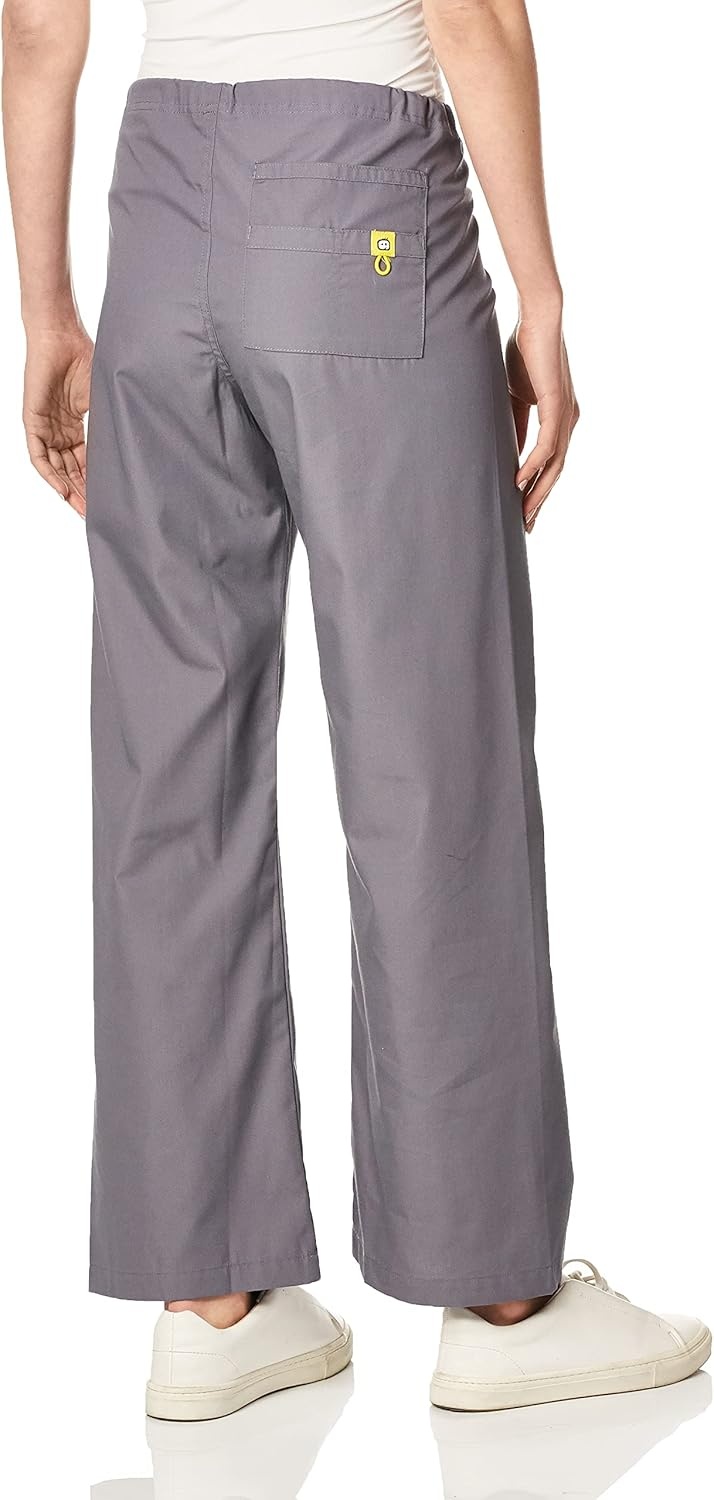 image:imageWonderWink Mens Petite Origins Papa Unisex Scrub Pant Pewter Small