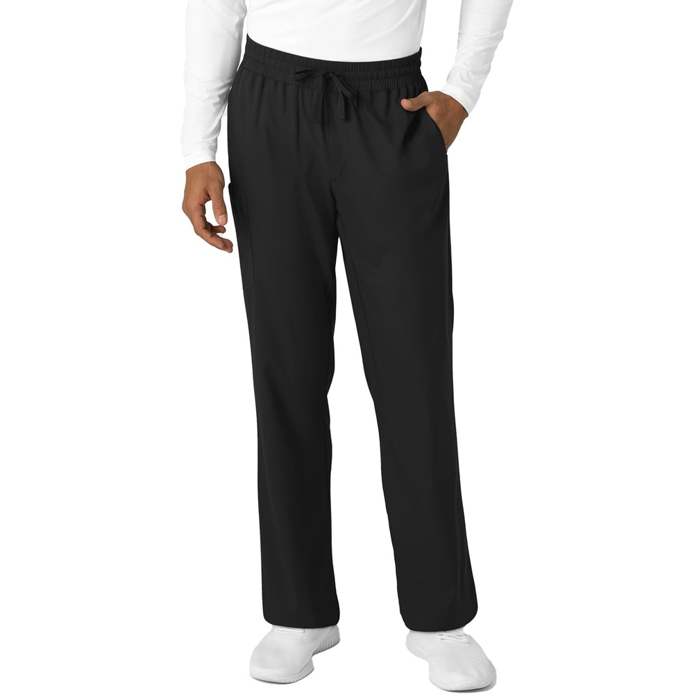 image:imageWink Boundless Mens Straight Leg Scrub PantBlack