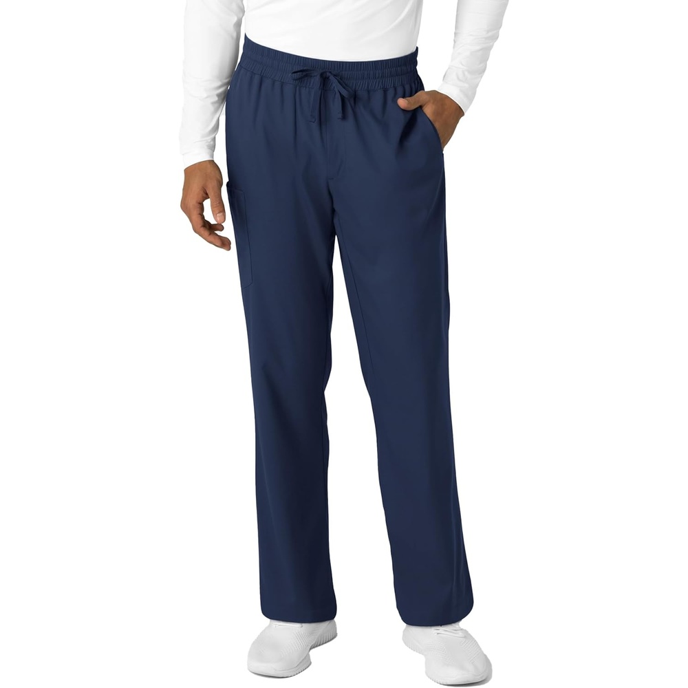 image:imageWink Boundless Mens Straight Leg Scrub PantNavy