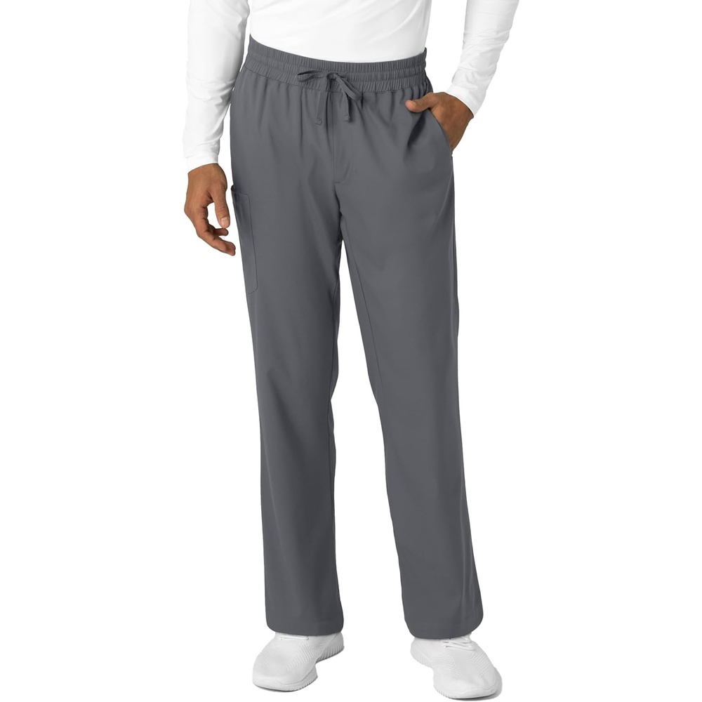 image:imageWink Boundless Mens Straight Leg Scrub PantPewter