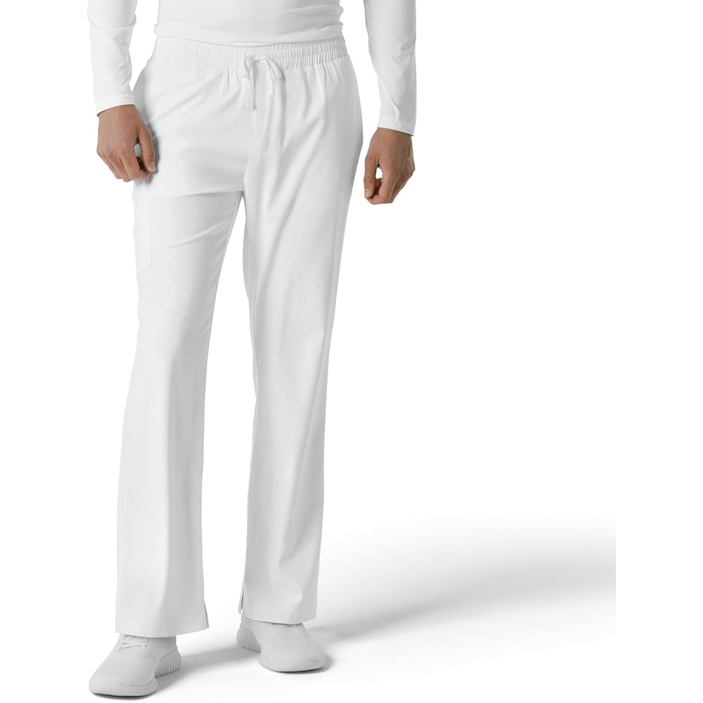 image:imageWink Boundless Mens Straight Leg Scrub PantWhite