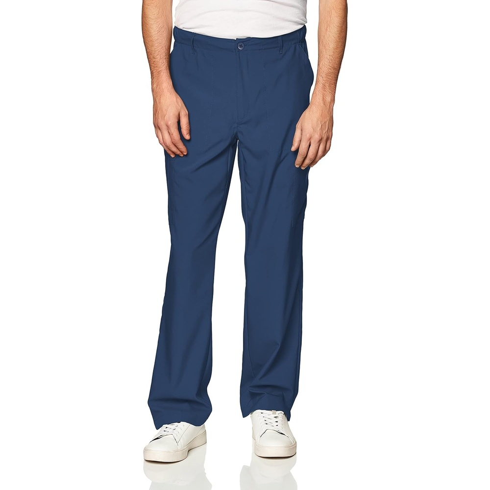 image:imageWink W123 Mens Flat Front Cargo Scrub PantNavy