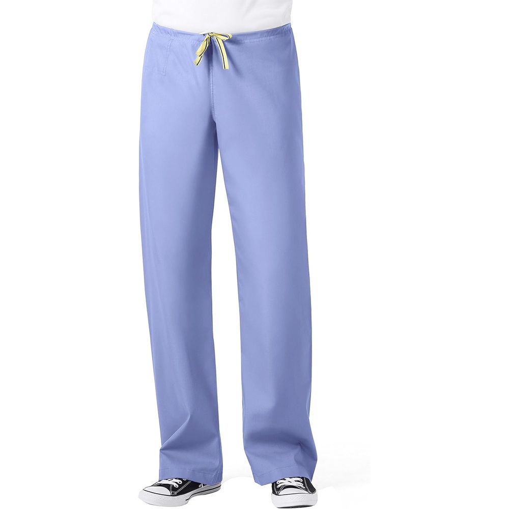 image:imageWonderWink Mens Petite Origins Papa Unisex Scrub Pant Ceil Blue Small