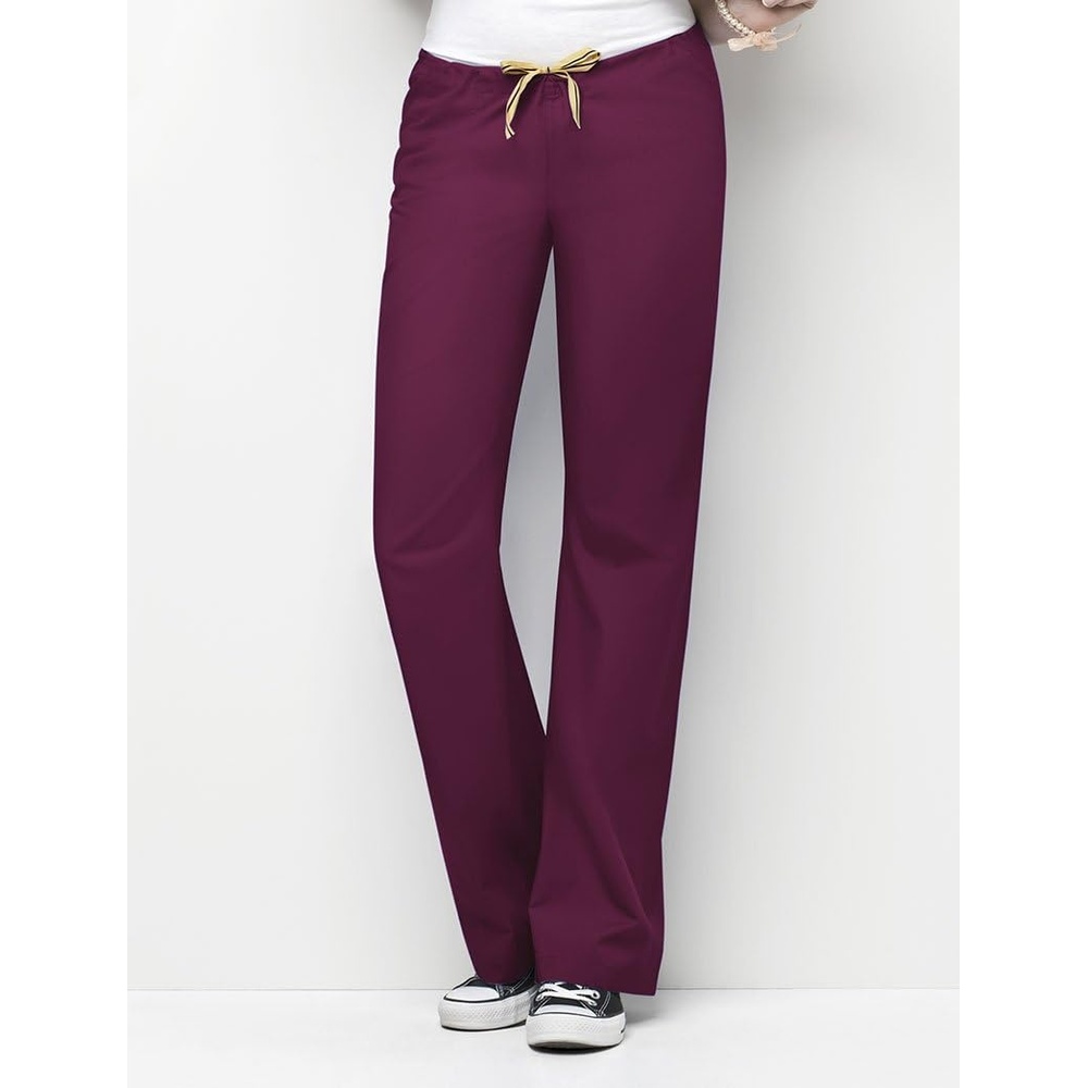 image:imageWonderWink Mens Petite Origins Papa Unisex Scrub Pant Wine Large
