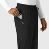 Wink Boundless Men’s Straight Leg Scrub Pant(Black)