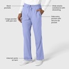 Wink Boundless Men’s Straight Leg Scrub Pant(Ceil Blue)