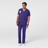 Wink Boundless Men’s Straight Leg Scrub Pant(Grape)
