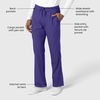 Wink Boundless Men’s Straight Leg Scrub Pant(Grape)