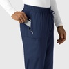 Wink Boundless Men’s Straight Leg Scrub Pant(Navy)