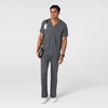 Wink Boundless Men’s Straight Leg Scrub Pant(Pewter)
