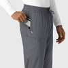 Wink Boundless Men’s Straight Leg Scrub Pant(Pewter)