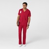 Wink Boundless Men’s Straight Leg Scrub Pant(Red)