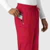 Wink Boundless Men’s Straight Leg Scrub Pant(Red)