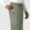 Wink Boundless Men’s Straight Leg Scrub Pant(Sage)