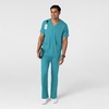 Wink Boundless Men’s Straight Leg Scrub Pant(Teal)