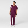 Wink Boundless Men’s Straight Leg Scrub Pant(Wine)