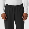 Wink Nurtur Men’s Straight Leg Cargo Scrub Pant(Black)
