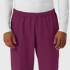 Wink Nurtur Men’s Straight Leg Cargo Scrub Pant(Wine)