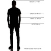 Wink W123 Men’s Flat Front Cargo Scrub Pant(Black)