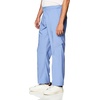 Wink W123 Men’s Flat Front Cargo Scrub Pant(Ceil Blue)