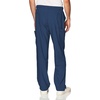 Wink W123 Men’s Flat Front Cargo Scrub Pant(Navy)