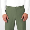 Wink W123 Men’s Flat Front Cargo Scrub Pant(Olive)