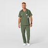 Wink W123 Men’s Flat Front Cargo Scrub Pant(Olive)