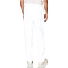 Wink W123 Men’s Flat Front Cargo Scrub Pant(White)