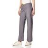 WonderWink Men’s Petite Origins Papa Unisex Scrub Pant, Pewter, Small