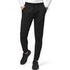 WonderWink Mens Men’s Moto Knit Jogger Pant(Black)