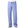 WonderWink Men’s Petite Origins Papa Unisex Scrub Pant, Ceil Blue, Small