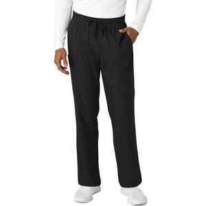 Wink Boundless Men’s Straight Leg Scrub Pant(Black)