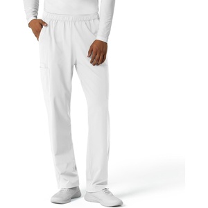 Wink Nurtur Men’s Straight Leg Cargo Scrub Pant(White)