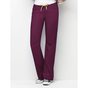 WonderWink Men’s Petite Origins Papa Unisex Scrub Pant, Wine, Large