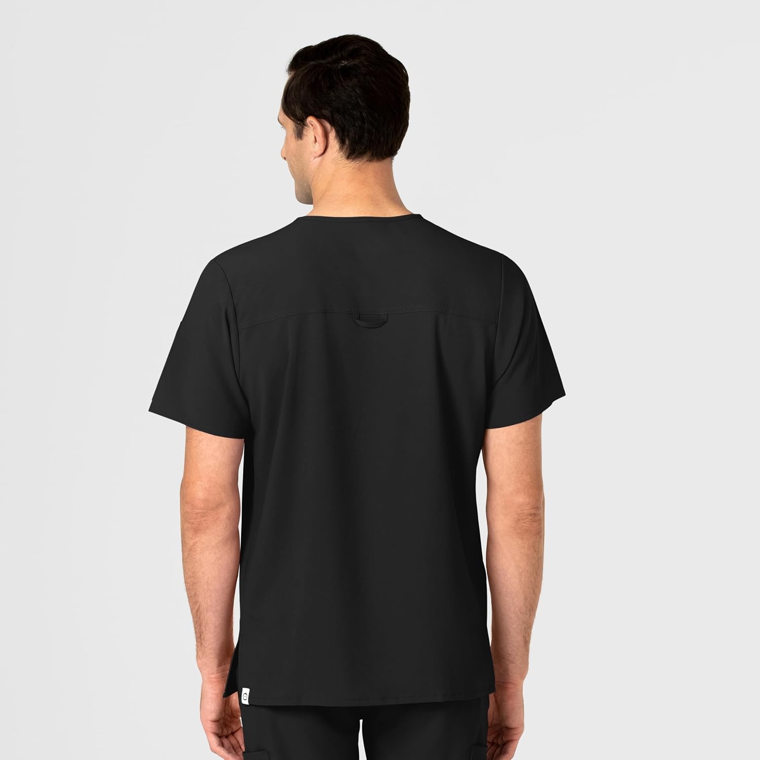 image:imageWINK Mens Scrub TopBlack