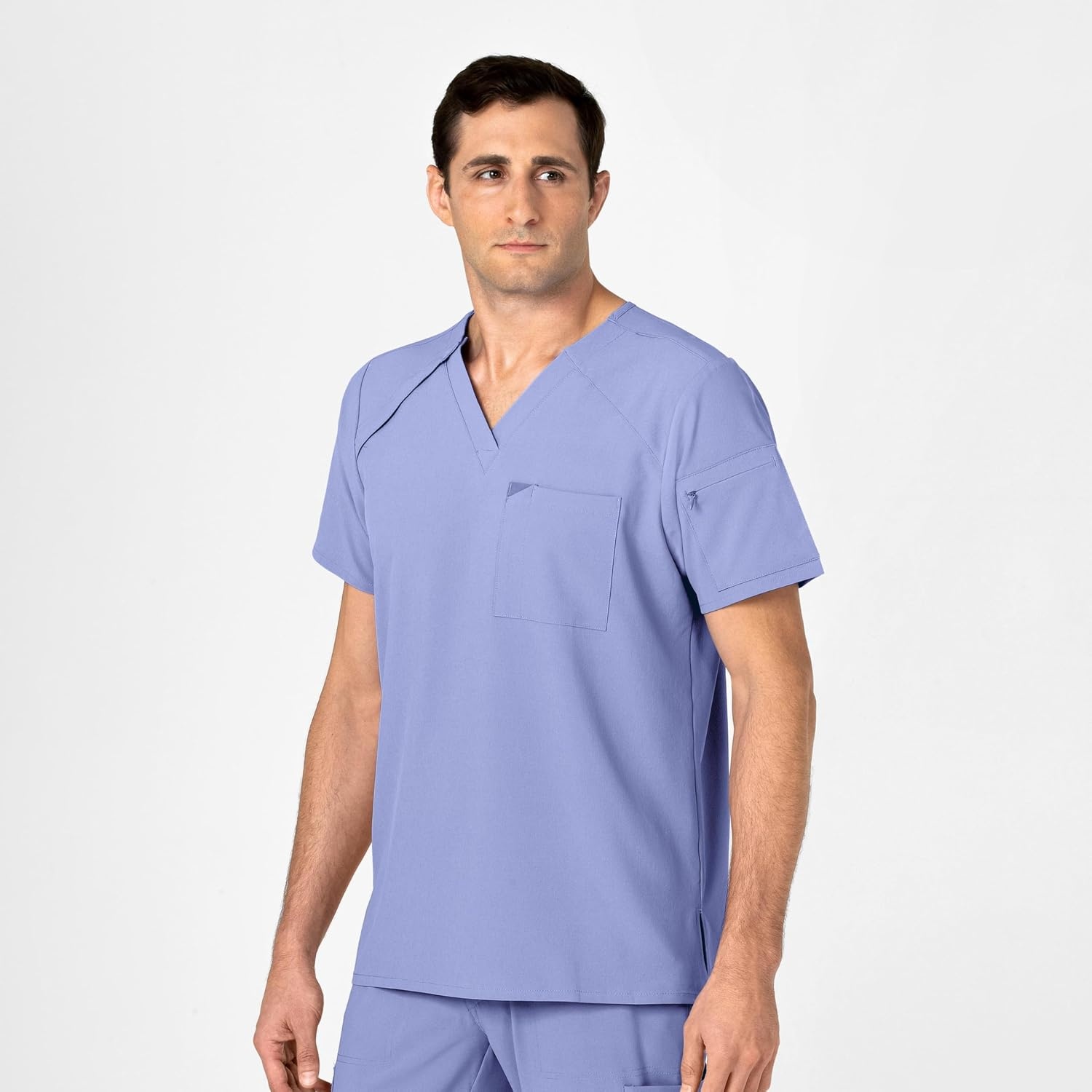 image:imageWINK Mens Scrub TopCeil Blue