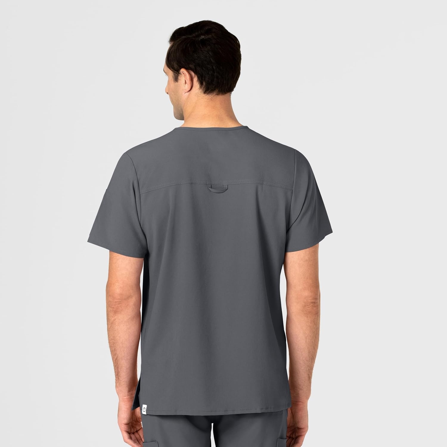 image:imageWINK Mens Scrub TopPewter