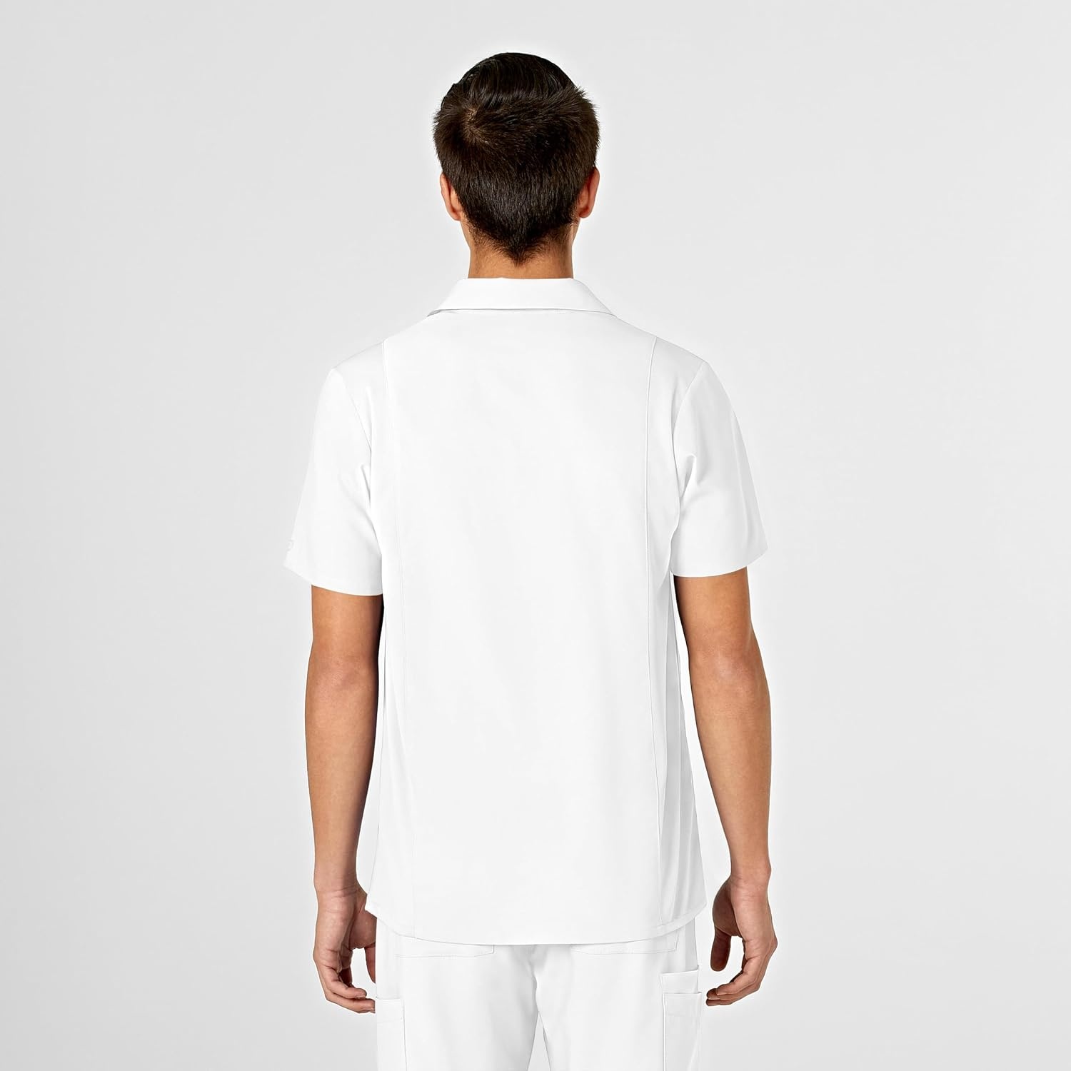 image:imageWINK Mens Scrub TopWhite