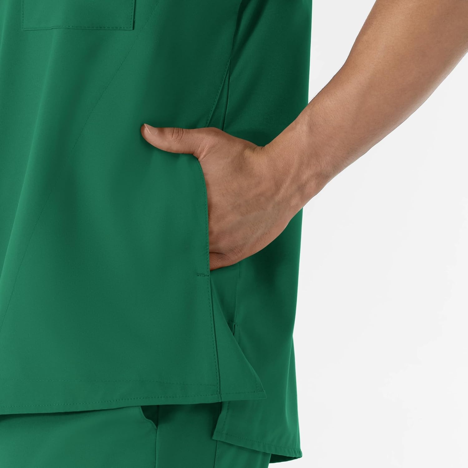 image:imageWINK W123 Mens VNeck Scrub TopHunter