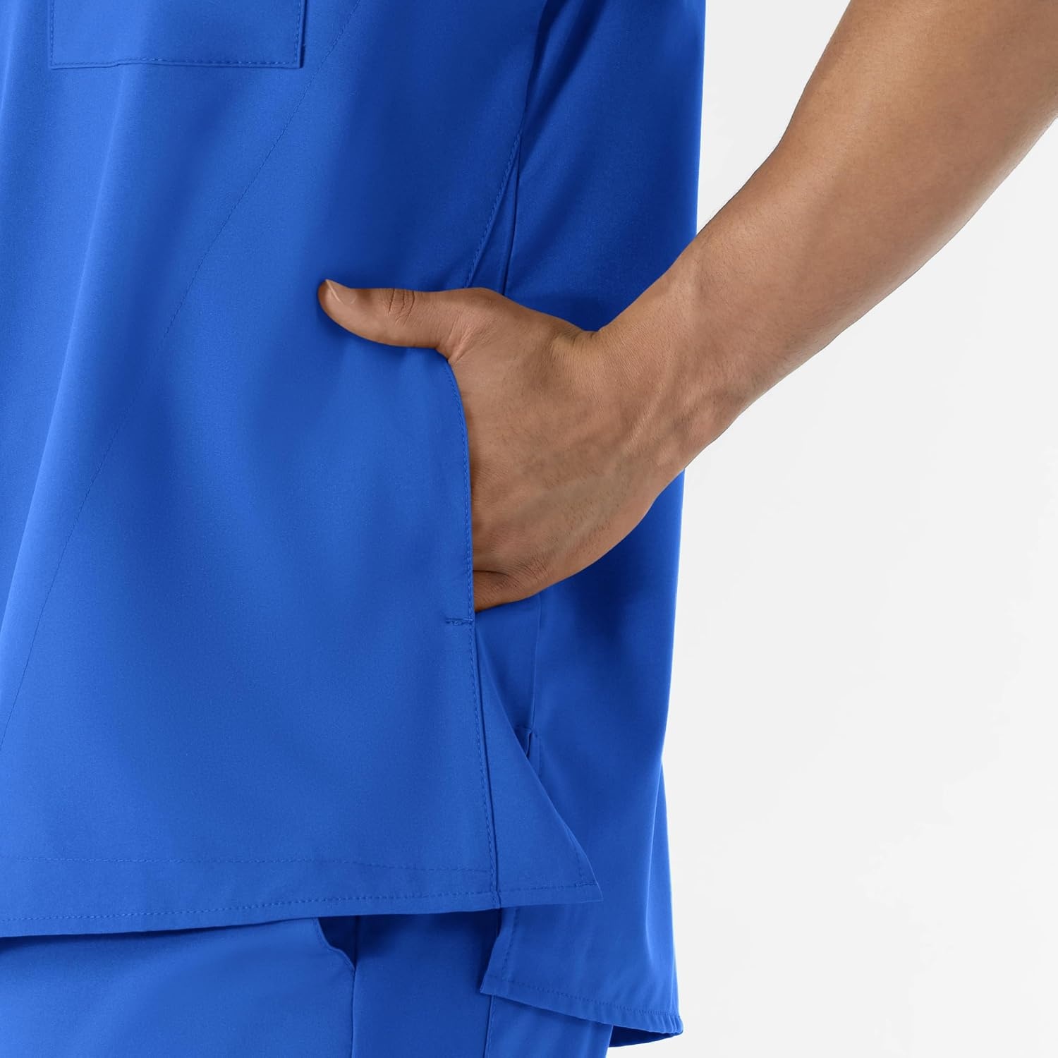 image:imageWINK W123 Mens VNeck Scrub TopRoyal