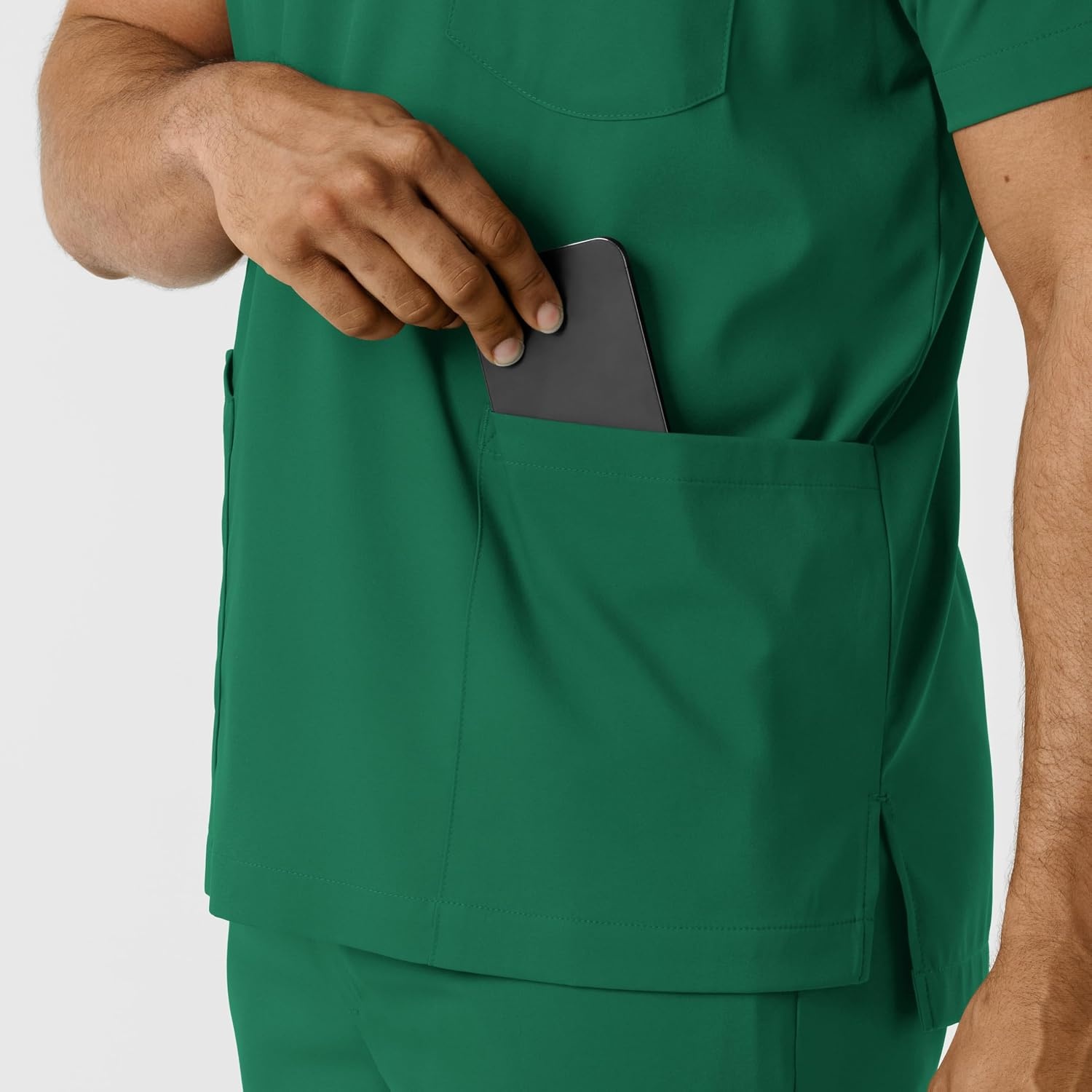 image:imageWink Boundless Mens Multi Pocket VNeck Scrub TopHunter