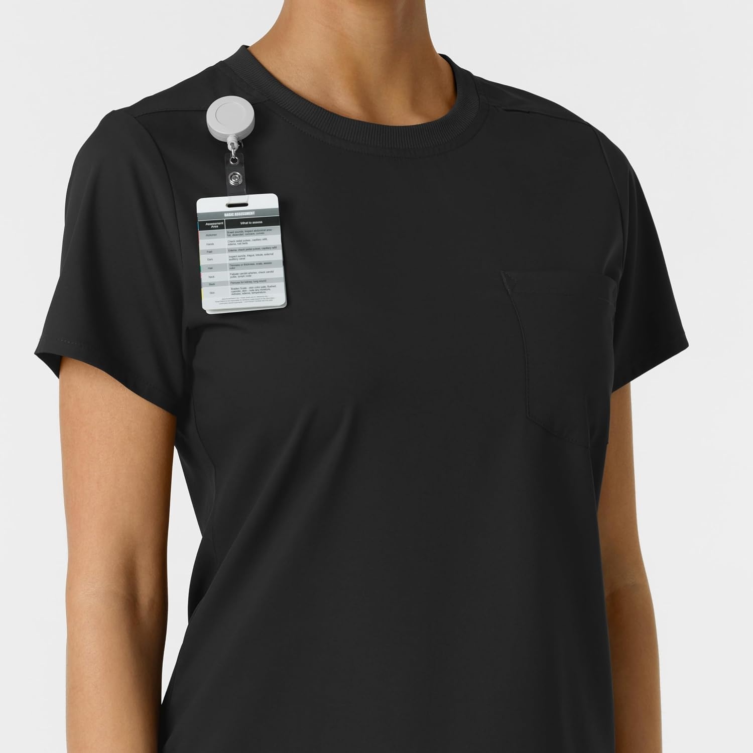 image:imageWink Boundless Womens Classic Scrub TeeBlack