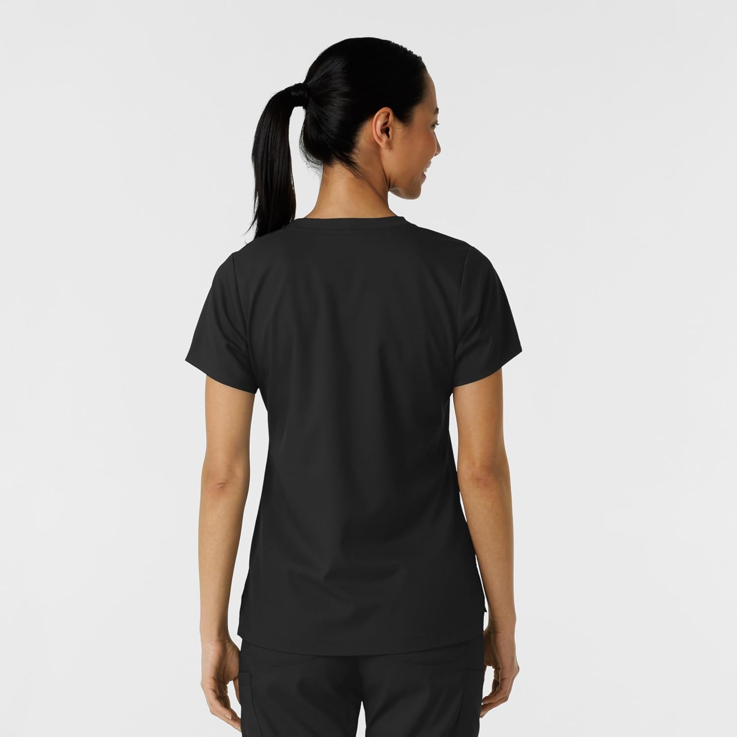 image:imageWink Boundless Womens Classic Scrub TeeBlack